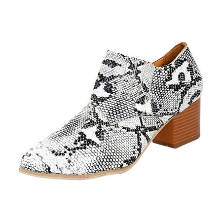 

TANGON Women s Low Top Thick Heel High Heel Women s Fashion Pointed Single Shoes