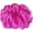 Bright Pink, variant on 22 Colors , Shimmering Sheer Organza Scrunchie 6 inches, Voluminous Ponytail Holder for Women, Large Hair Tie, Holiday Accessory (White)