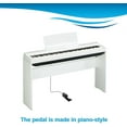 thumbnail image 6 of HQRP Sustain Pedal for Yamaha DGX-230 / DGX-530 / DGX-640 / EZ-220 ; Piaggero NP11 / NP31 / PV60 / NPV80 ; PSR-E343 / PSR-E443 Keyboards, 6 of 8