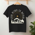 thumbnail image 2 of The King is Born – T-Shirt, Hoodie & Sweatshirt – Christian Apparel – Inspirational Gift, 2 of 6
