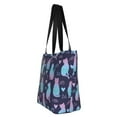 thumbnail image 6 of Japuie Silhouette Cats Print Women's Crossbody Tote Handbag,Shoulder Bag,Casual Tote,Satchels Crossbody Purse,Top-handle Tote Handbag,for Travel College Work, 6 of 7