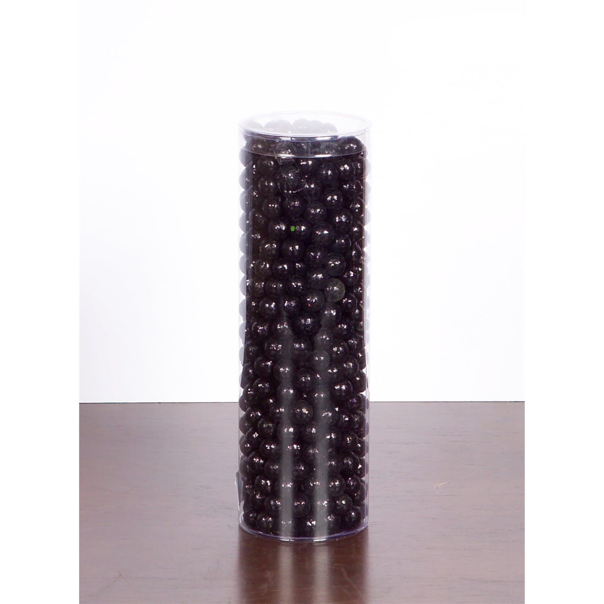 Decor Spheres (12 PVC Tubes) 3.5"Dx11"H Styrofoam/Plastic