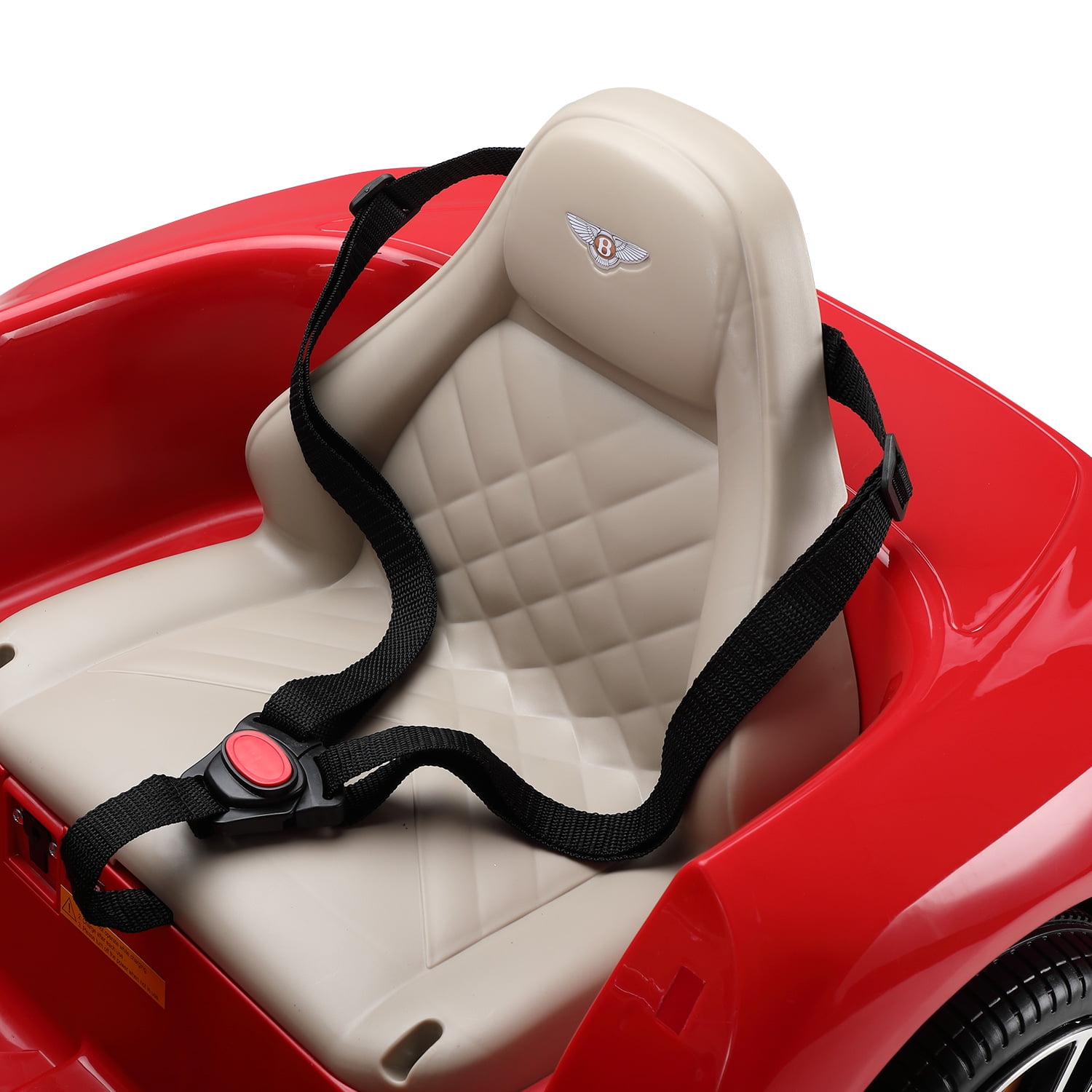 12V Kid Ride On Car, Electric Toy Car Suitable Age 2-5 Years, Red