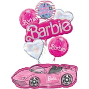 Anagram California Dreaming Malibu Barbie Roadster Birthday Party Supplies Balloon Bouquet Decorations