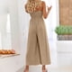 thumbnail image 5 of Mono de mujer Mamelucos Overoles Moda Verano Sólido Bolsillo Casual Sin mangas Tirante Mono Odeerbi ODB-2, 5 of 7