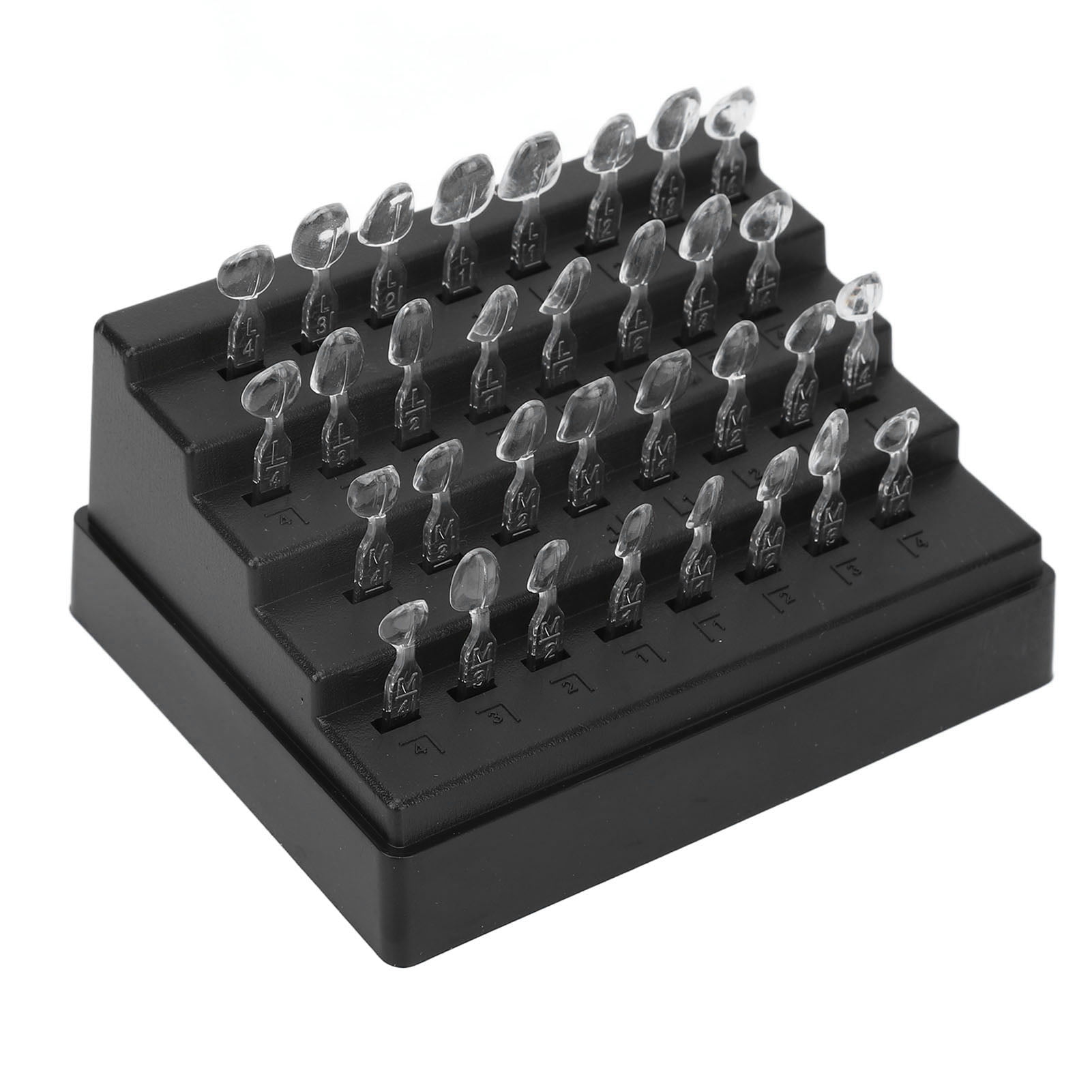 32pcs Dental Veneers Mould Set, Front Back Teeth Composite Resin Mold