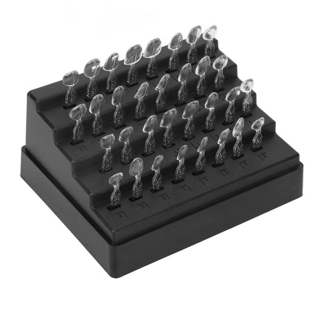 Molde para carillas dentales, 32 piezas Molde para carillas dentales Molde para carillas dentales Molde de resina compuesta dental Integración perfecta