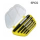 thumbnail image 5 of Scienceny Extractor de tornillos dañados, removedor de pernos rotos de plomería, extractor de tubería de agua portátil, destornillador de puntas Herramientas eléctricas 5 unids/set Scienceny TO008605-01, 5 of 6