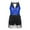 Blue, variant on YONGHS Kids Girls Sequins Dance Tassel Dress for Teens Ballet Latin Chacha Rumba Ballroom Dancewear Purple 14