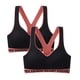 thumbnail image 1 of Gibobby Brasier mujer busto Back Sports 2PC Sujetador deportivo Yoga Fitness Ropa interior grande Mujeres Casual Tamaño Íntimos(Negro,XL), 1 of 4