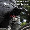 thumbnail image 2 of Bike Seat Bracket for Action 5Pro/ X4/GoPro13 Action Camera Bike Seat Rail Mount Black, 2 of 4