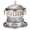 White, variant on Extra Thick Copper Hot Pot, Nonstick Copper Soup Pot with Lid, Handmade Copper Lined Pot Shabu Shabu Pot, Copper Cooking Pot for Home Family