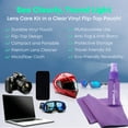 thumbnail image 2 of OPTIPAK Sparkle Color Lens Cleaner Spray Kit with Vinyl Flip-Top Pouch–(4) 1oz Glasses Cleaner Spray + (4) Microfiber Cloth for Eyeglasses,Sunglasses,Screens and Camera Cleaning Kit(Assorted Colors), 2 of 6