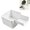 White, variant on Miwamany 15.6x10 inch Washing Machine Drip Pan, Plastic Water Catch Tray for Overflow Prevention, Washer Dryer Protector Tray for Laundry Room Floor
