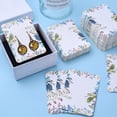 thumbnail image 4 of 100pcs Earring Cards Set, Earring Stud Necklace Display Cards Earring Display Card Holder Colorful Jewelry Display Cards Paper Tags DIY Handmade Packing Cards, 4 of 7