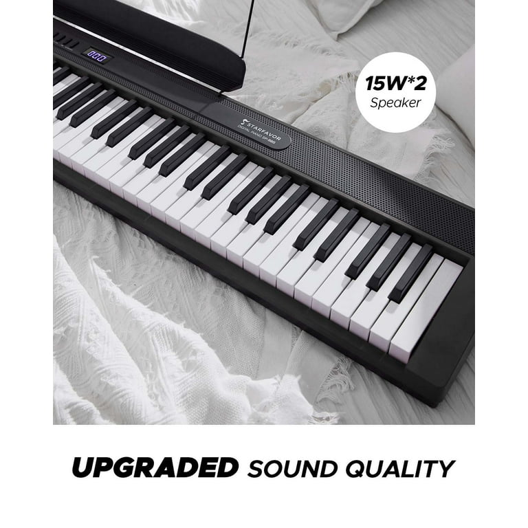 Starfavor 88 Keys Keyboard Piano Full size Electronic Keyboard