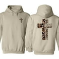 thumbnail image 3 of Christian Camo Cross Hoodie for Men & Women, 2-Sided Bible Verse Hoodie, Faith Christian Sweatshirt, Camo Cross Graphic Pullover, Christmas Religious Gift, Unisex Casual Streetwear, 3 of 6