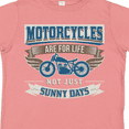 thumbnail image 4 of Inktastic Motorcycles Are for Life Biker Boys or Girls Toddler T-Shirt, 4 of 5