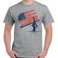 thumbnail image 2 of Christian American Pride T Shirt Cross Jesus Christ USA Red White Blue by Brisco Brands, 2 of 2