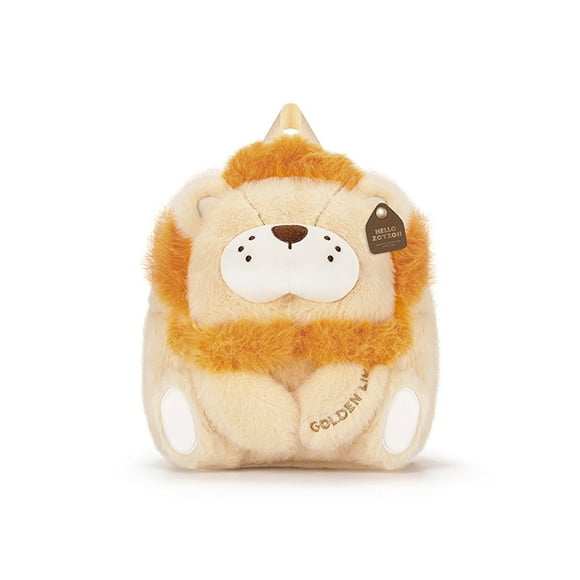Zoyzoii – Plush Animal Kids Backpack: Lion