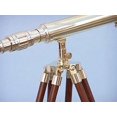thumbnail image 3 of NauticalMart Floor Standing Brass Harbor Master Telescope 30 Pouces, 3 of 4