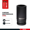 thumbnail image 2 of Teng Tools 6 Point 3/4 Inch Drive SAE Deep Chrome Molybdenum Impact Sockets, 2 of 7
