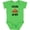 Apple Green, variant on Inktastic Weightlifting Funny Future Lifter Boys or Girls Baby Bodysuit