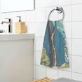 thumbnail image 3 of Yayeee 100% Cotton Hand Towels for Bathroom 16" x 28" Soft Absorbent Kitchen Towel, Yellow Tree, 3 of 7