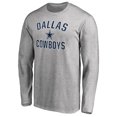 thumbnail image 2 of Men's Heathered Gray Dallas Cowboys Victory Arch Long Sleeve T-Shirt, 2 of 3