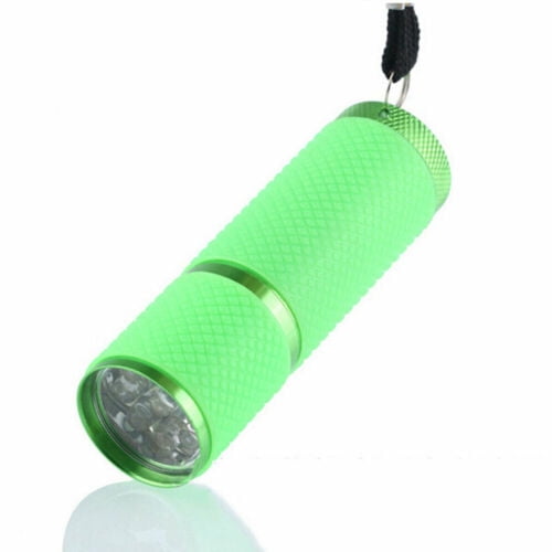 NEW Mini LED UV Torch Gel Curing Lamp Fast Cure Nail Flashlight Camping Portable