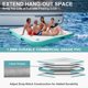 thumbnail image 2 of 5ft/6ft/8ft/10ft Floating Dock Water Platform, Multi-People Inflatable Floating Mat, Dock Platform for Lake/Boats/Island/Swimming Pool…, 2 of 5