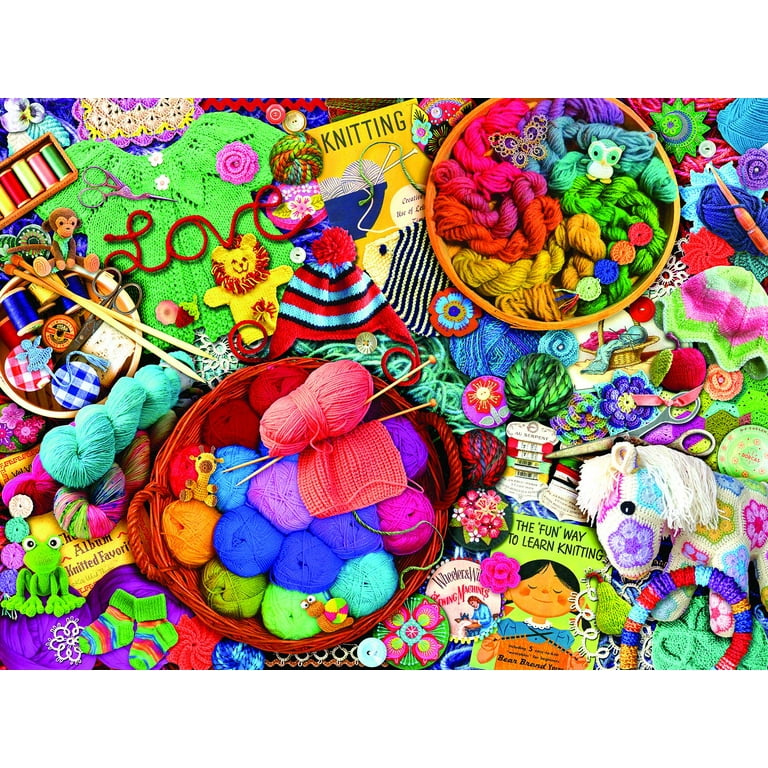 SUNSOUT INC - The Artful Needle - 1000 pc Jigsaw Puzzle by