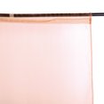thumbnail image 2 of SAYFUT 2 Piece Solid Sheer Voile Window Curtain Drapes Grommet Top Panels for Bedroom, Living Room & Kids Room - Set of 2 panels, 1x2m, 12Colors, 2 of 4