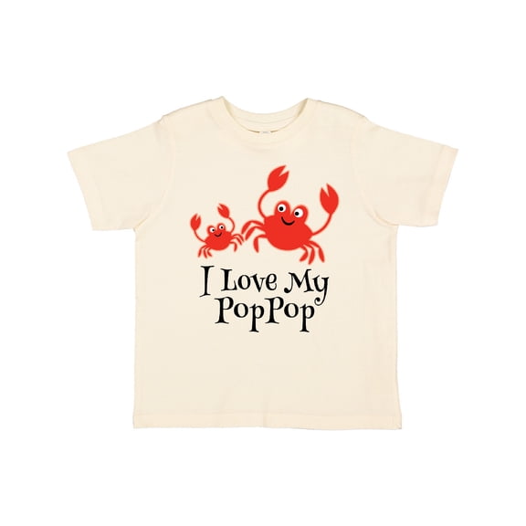 Inktastic I Love My Poppop Grandchild Boys or Girls Toddler T-Shirt