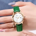 thumbnail image 6 of CHENXI Luxury Fashion Women Crystal Watches Rose Gold Waterproof Quartz Watch Ladies Leather Bracelet Wristwatch Montre Femme, 6 of 7