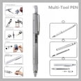 thumbnail image 4 of Qholemyo 8 In 1 Multifunctional Metal Pen With Bottle Opener Ruler Screwdriver Touch Stylus Kitchen Gadgets, 4 of 6