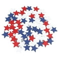 thumbnail image 2 of Estrellas De Madera Del Día De La Independencia, 120 Piezas Estrellas De Madera Del 4 De Julio Estrellas Rojas Azules Blancas Estrellas Patrióticas Adornos, 2 of 7