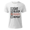 thumbnail image 2 of Men's Rugby Tee for Sports Fans Casual Top - Retro Football Outfits for Men Athletes Tee Shirt, 2 of 4