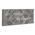 thumbnail image 3 of Stupell Industries Little Vegetable Garden Quotes and Sayings Painting Wrapped Canvas Canvas Art Print Wall Art, 24 x 10, 3 of 7