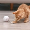 thumbnail image 6 of Cheers.US Cats Ball Toy Interesting Colorful Light Change Plastic Automatic Shutdown LED Cats Interactive Ball,Suitable for Living Room, Bedroom, Household and So On, 6 of 9