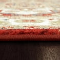 thumbnail image 4 of Dynamic Rugs JN9126882130 7 ft. 10 in. x 10 ft. Juno 6882 Rectangle Transitional Area Rug - 130 Ivory & Red, 4 of 5
