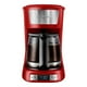 thumbnail image 2 of Cafetera Gourmia 12 Tazas Roja, 2 of 4