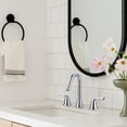 thumbnail image 2 of Wowow 8 in. Widespread Double Handle Bathroom Faucet in Polished Chrome, 2 of 8
