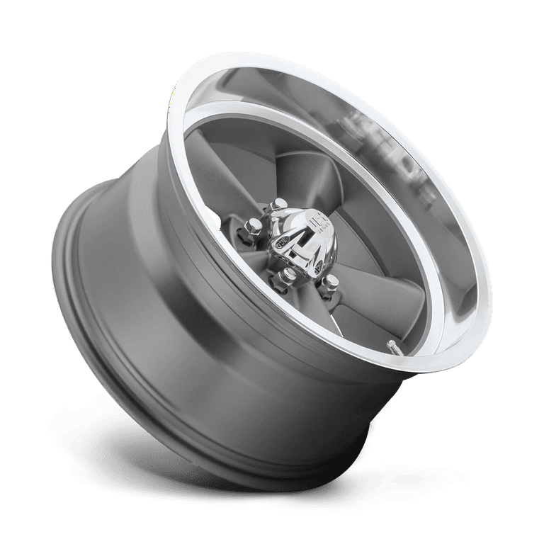 US Mag 1PC Aluminum Rim U102 STANDARD 15X7in Matte Gun Metal  