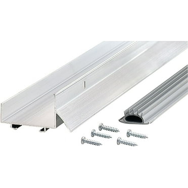 M-D Building Products 69539 1-3/4-Inch by 36-Inch DB003 U-Shaped Door Bottom with Drip Cap, Mill