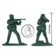 thumbnail image 2 of BMC CTS Soldados de Plástico Alemanes de Asalto y Médico de la Segunda Guerra Mundial - 24 piezas en Verde Bosque, 2 of 9