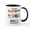 White/Black Inside, variant on CafePress - Rainbow Sheep Mugs - 11 oz Ceramic Mug - Novelty Coffee Tea Cup