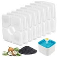 thumbnail image 6 of Cat Fountain Filter Replacement, 4 Packs Cat Water Filters with Three Stage Filtration System DEWEL, 6 of 8