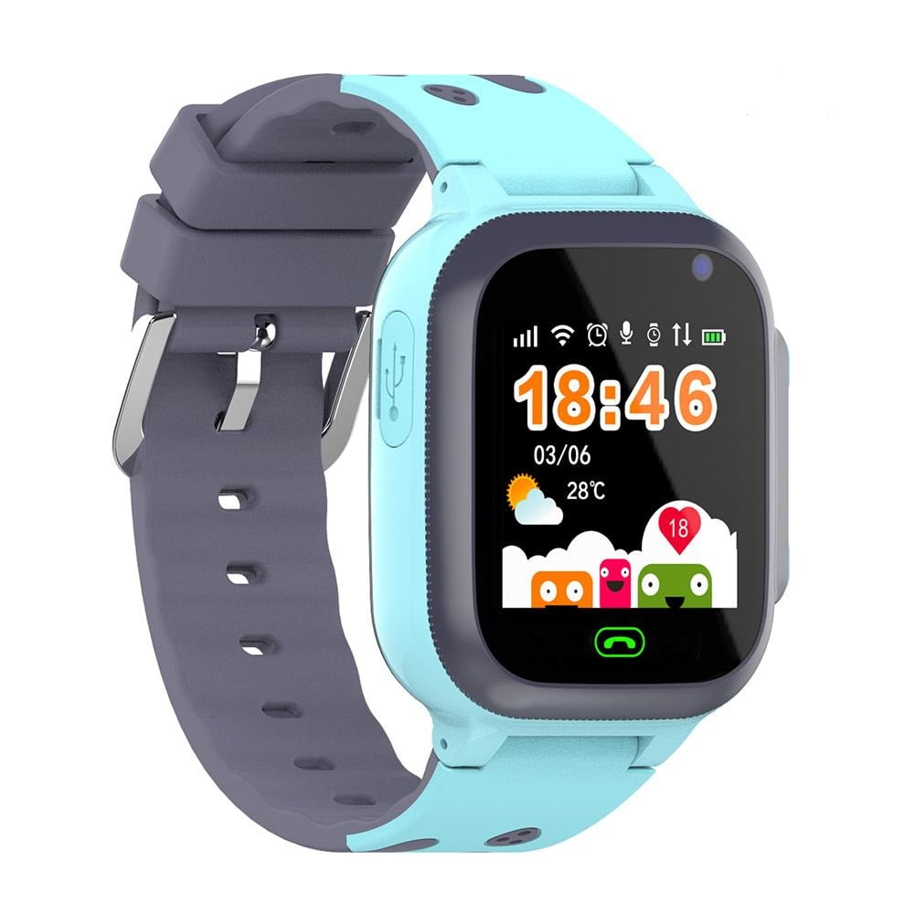 EDTara Q16 Ipx67 Life Waterproof Mobile Phone Watch With Breathing Light Gps Positioning Map Smart Children Watch Walmart