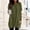 Green, variant on SNKSDGM Easter Shirt Women's Tops Plus Size 4X Women Autumn and Winter Comfortable Round Neck Long Sleeve Long T Shirt Top Pocket Puff Sleeve Print Top Going Out Tops for Women Long Sleeve Loose